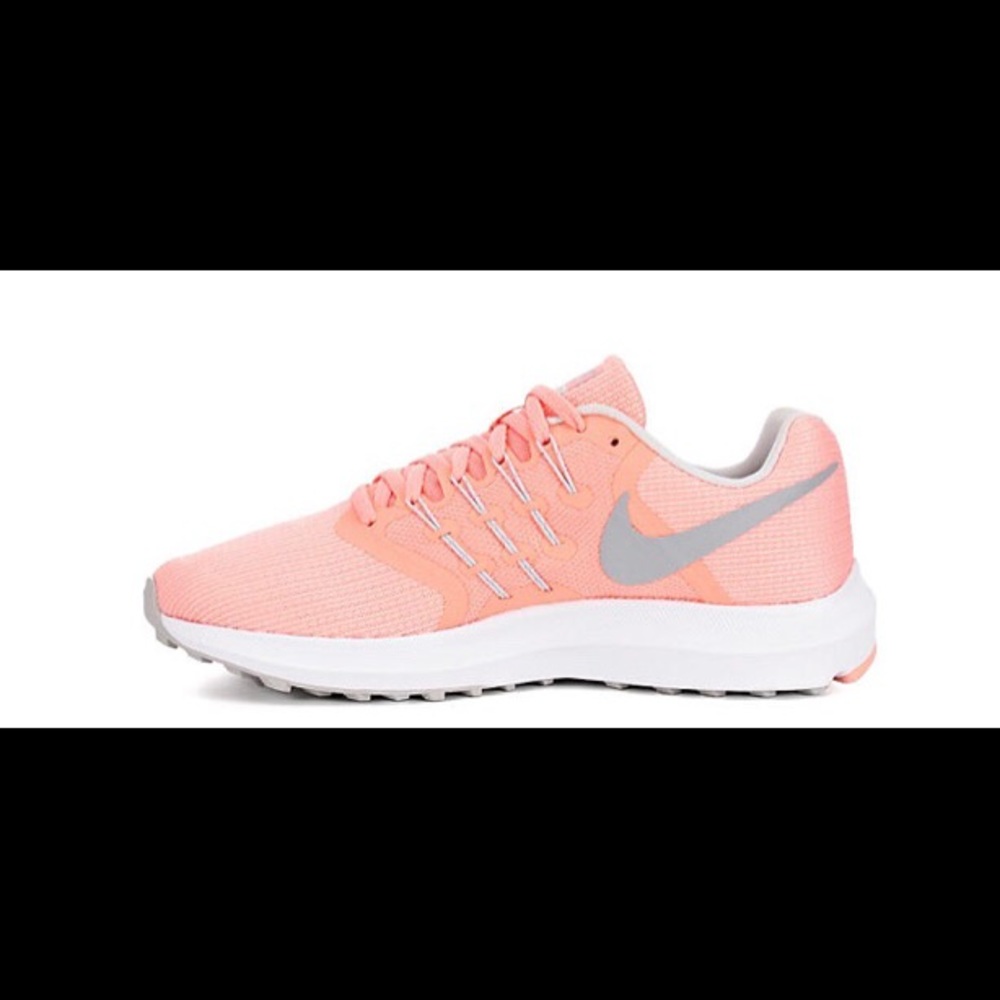 NIKE Womens Run Swift Coral & Grey Running - Picture 5 of 5